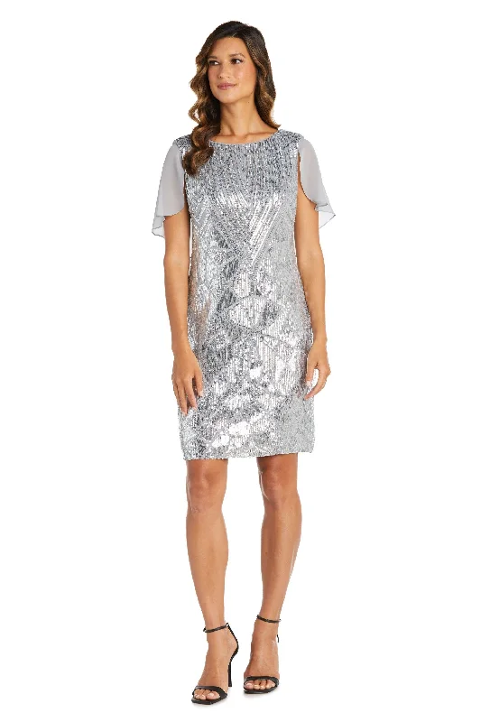 R&M Richards 7721 Short Mother Of The Bride Dress