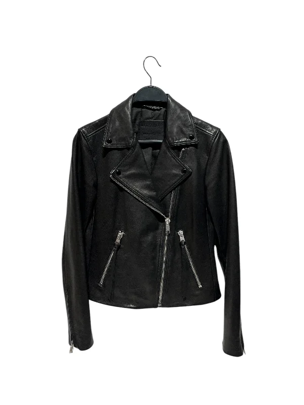 Plus size women's wool blend coats for a warm and stylish winterALLSAINTS/Leather Jkt/XS/Leather/BLK/ Plus size women's wool blend coats for a warm and stylish winterALLSAINTS/Leather Jkt/XS/Leather/BLK/