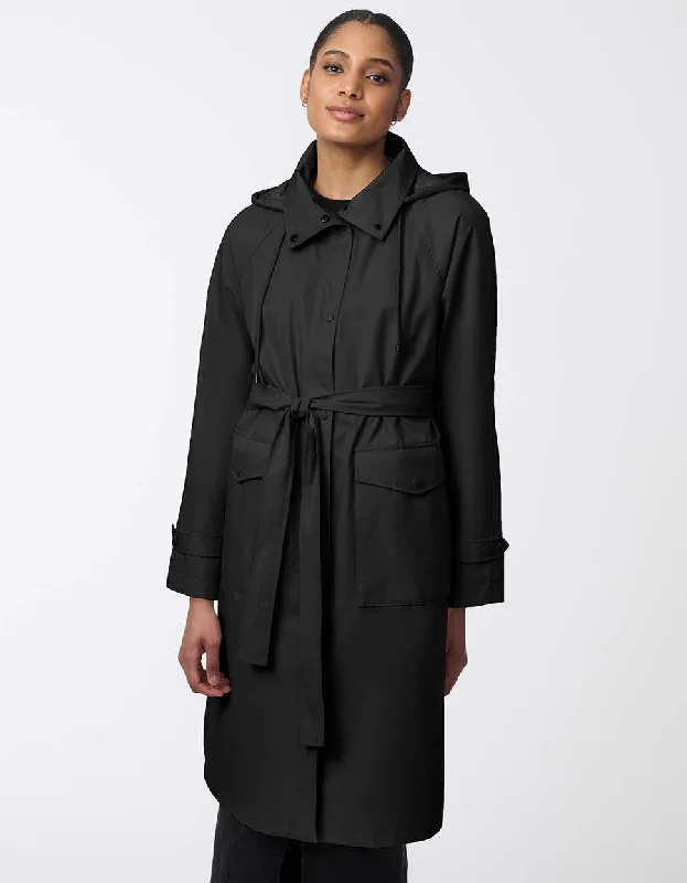 Long women's mac coats in a lightweight fabric for spring showersCanyon Trench Coat Long women's mac coats in a lightweight fabric for spring showersCanyon Trench Coat