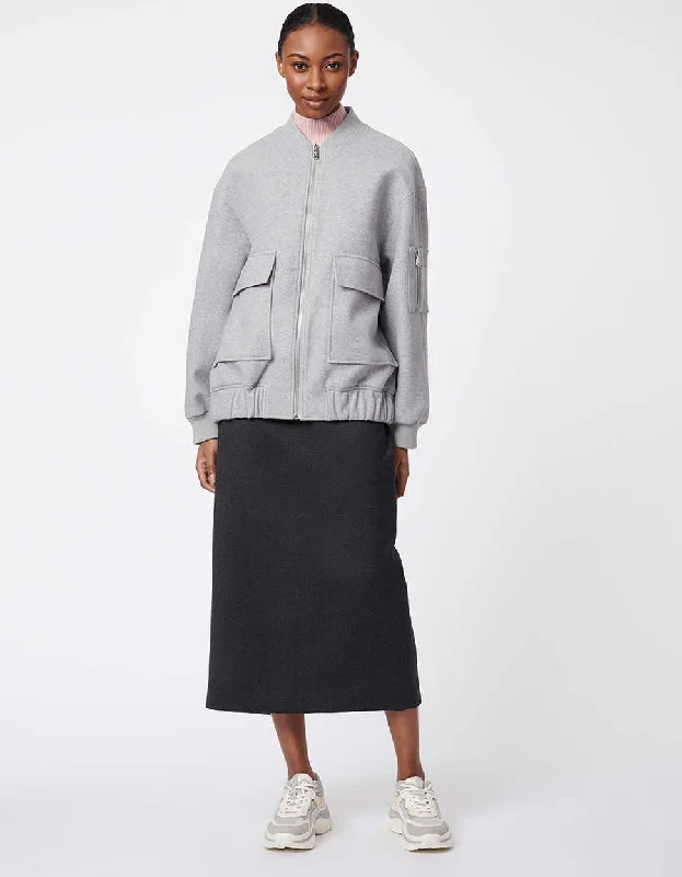 Quilted down women's coats with removable hoods for outdoor activitiesOversized Wool Bomber Jacket Quilted down women's coats with removable hoods for outdoor activitiesOversized Wool Bomber Jacket