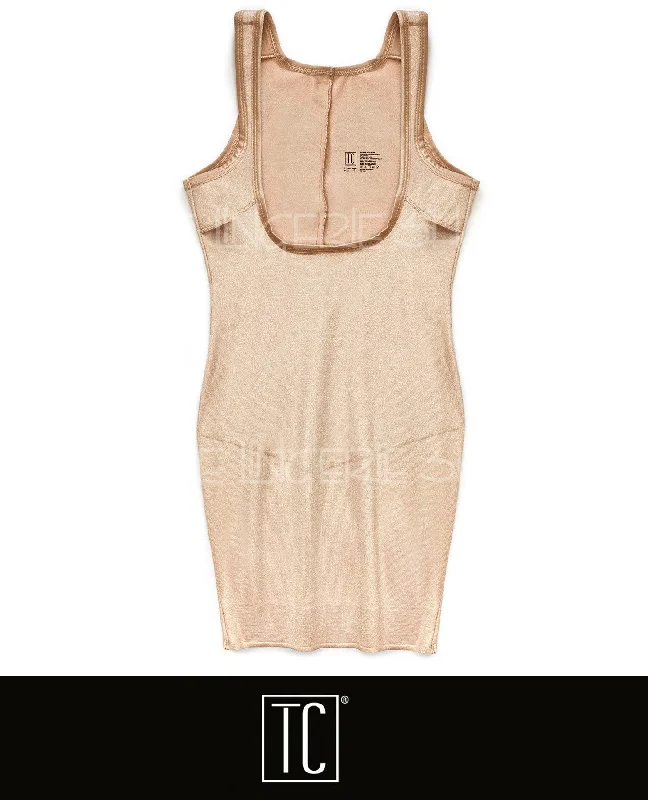 Shapers for older women to improve body tone​TC CF4040 Total Control Torsette Body Slip