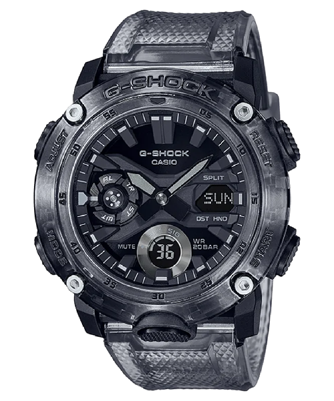 GA-2000SKE Series Watch -Black Skeleton