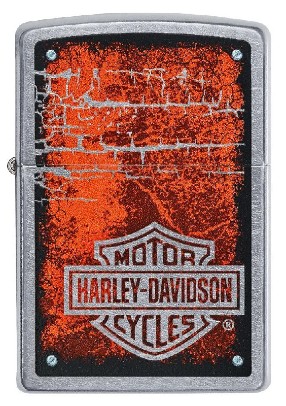 Harley-Davidson® Lighter, Orange Street Chrome