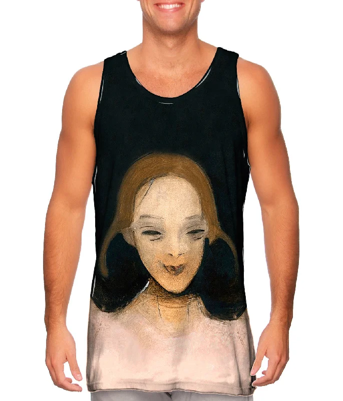 Plus Size Women's Criss - Cross Back Tank Tops in Neon ColorsHelene Schjerfbeck - "Smiling Girl" (1921) Plus Size Women's Criss - Cross Back Tank Tops in Neon ColorsHelene Schjerfbeck - "Smiling Girl" (1921)