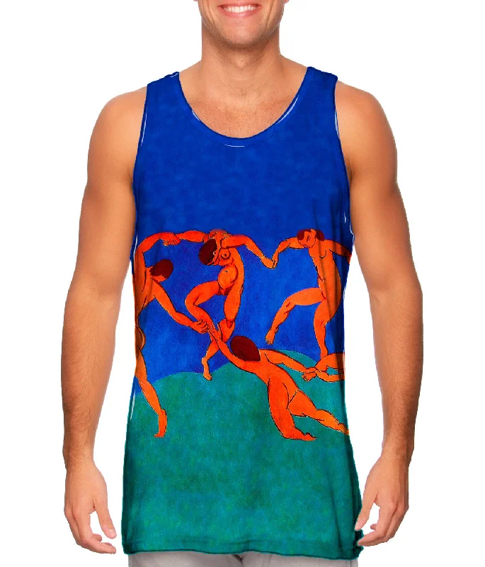 V - Neck Women's Moisture - Wicking Tank Tops for RunningHenri Matisse - "Dance II" (1910) V - Neck Women's Moisture - Wicking Tank Tops for RunningHenri Matisse - "Dance II" (1910)