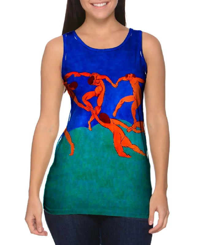 Women's Sleeveless Ribbed Tank Tops for a Trendy LookHenri Matisse - "Dance II" (1910) Women's Sleeveless Ribbed Tank Tops for a Trendy LookHenri Matisse - "Dance II" (1910)