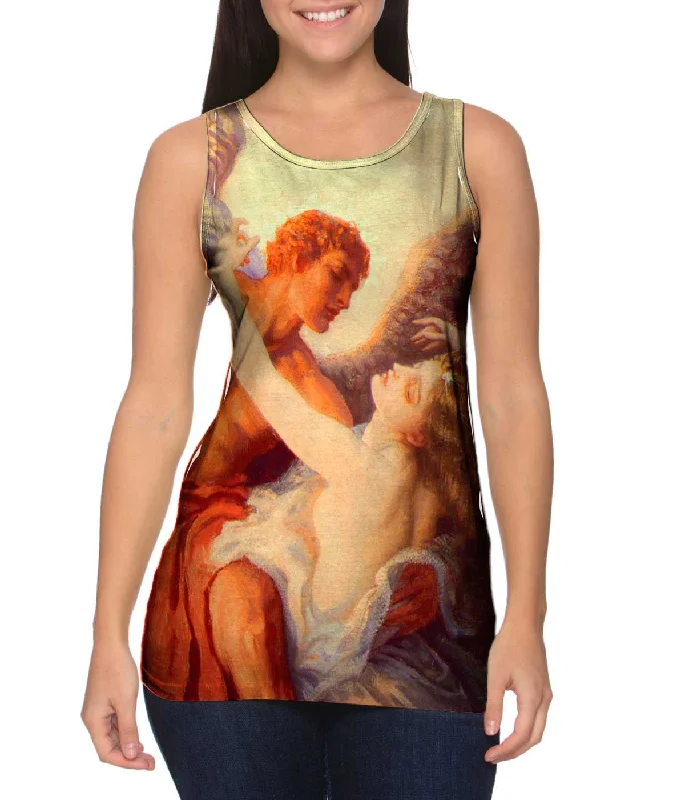 Plunge Neck Women's Seamless Tank Tops for a Smooth FitHerbert James Draper 002 - "Day And The Dawnstar" (1906)
