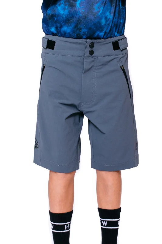 "Shred" MTB Short YOUTH Slate Blue